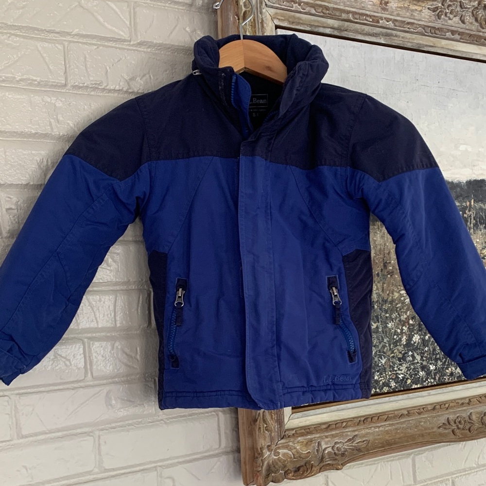 Kids LL Bean Blue Jacket
